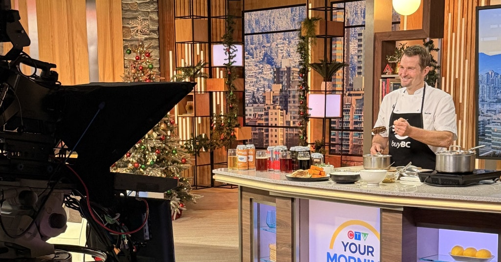 Cooking with Chef Ned Bell: Fresh BC Ingredients and Local Brews from Salmon Arm